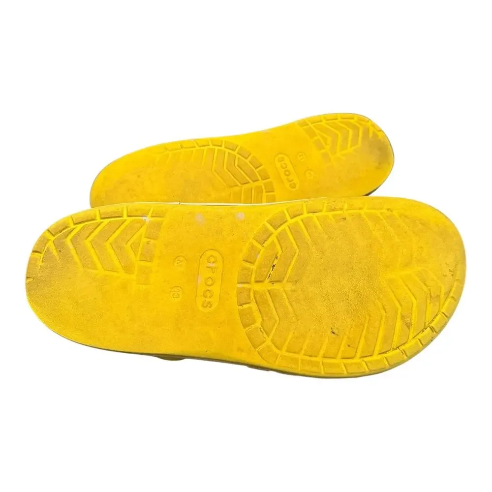 Crocs Bayaband Clog Men’s Size 13 Yellow 25SUCL205089_Z2V3 Comfort Clogs - Picture 9 of 9